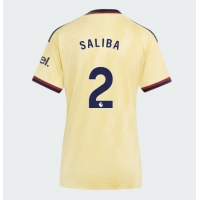 Arsenal William Saliba #2 Tredje Tröja Dam 2026-27 Kortärmad